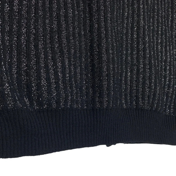 philosophy di Alberta Ferretti metallic cardigan sparkle size us 6 festive - Picture 12 of 16